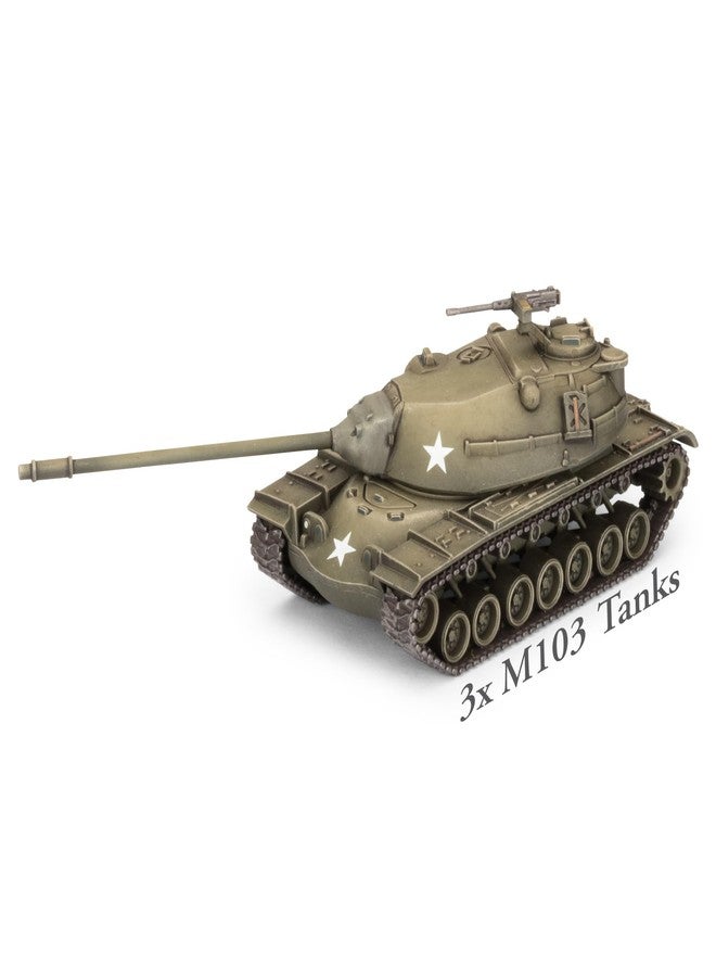 Flames of War - Team Yankee - M48 Patton Tank Company - Plastic - Image 4